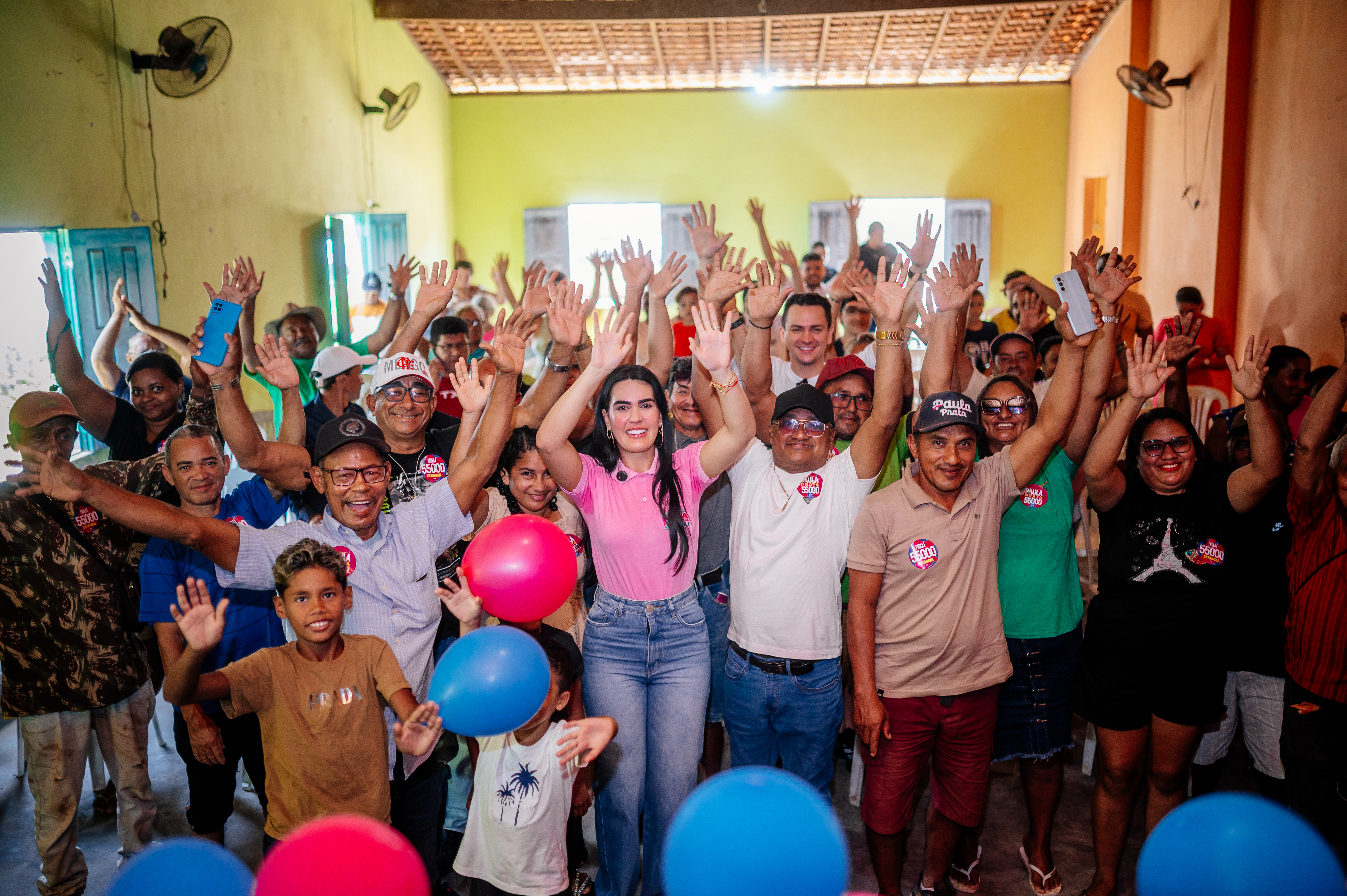 Centro do Guilherme e Santa Inês: Paula Prata apresenta propostas inovadoras e fortalece alianças